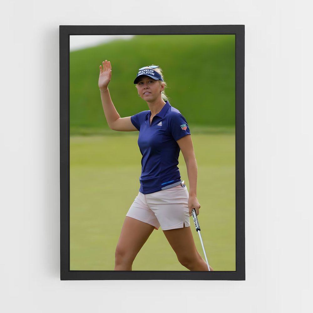 Poster Jessica korda vivante – affiche Golf (vue 2)
